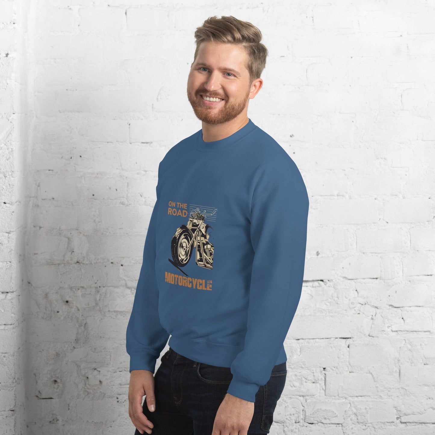 Sweatshirt "On The Road Motorcycle" - Koolmi