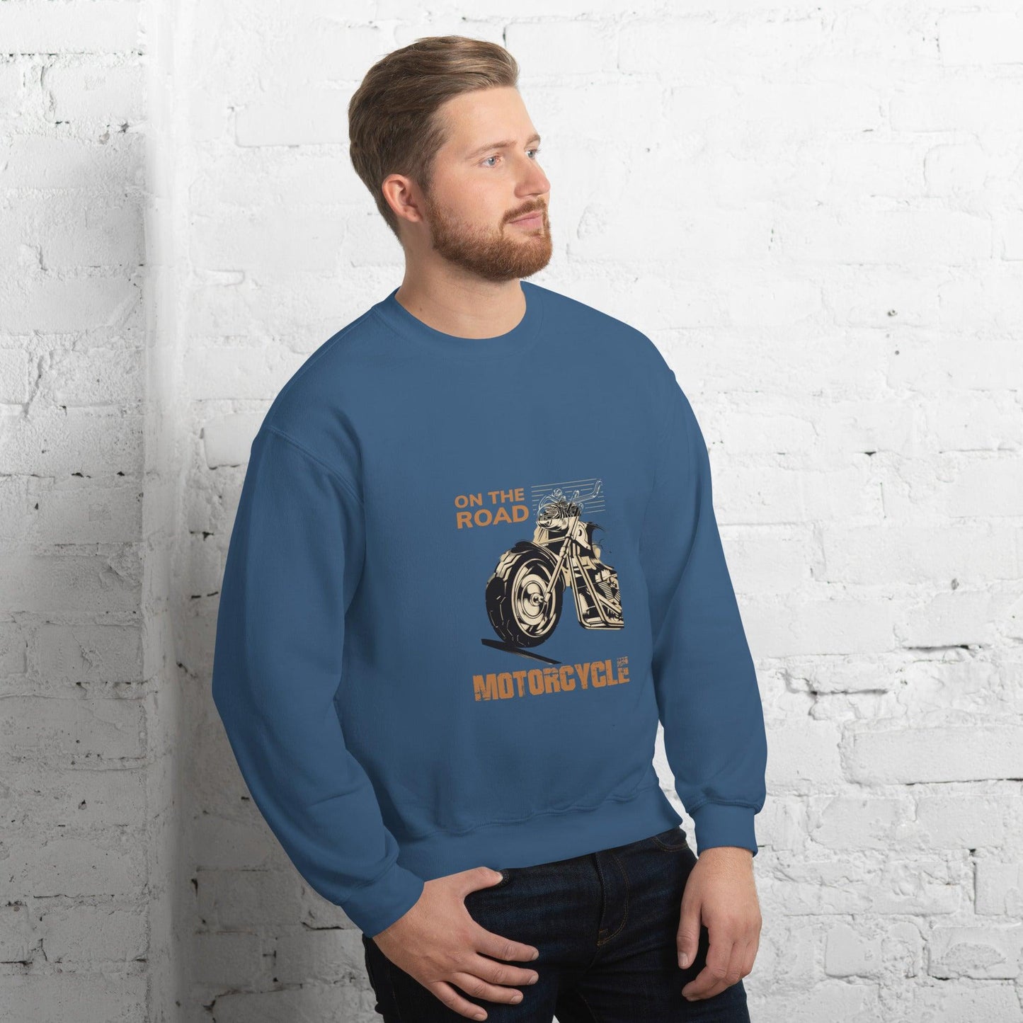 Sweatshirt "On The Road Motorcycle" - Koolmi