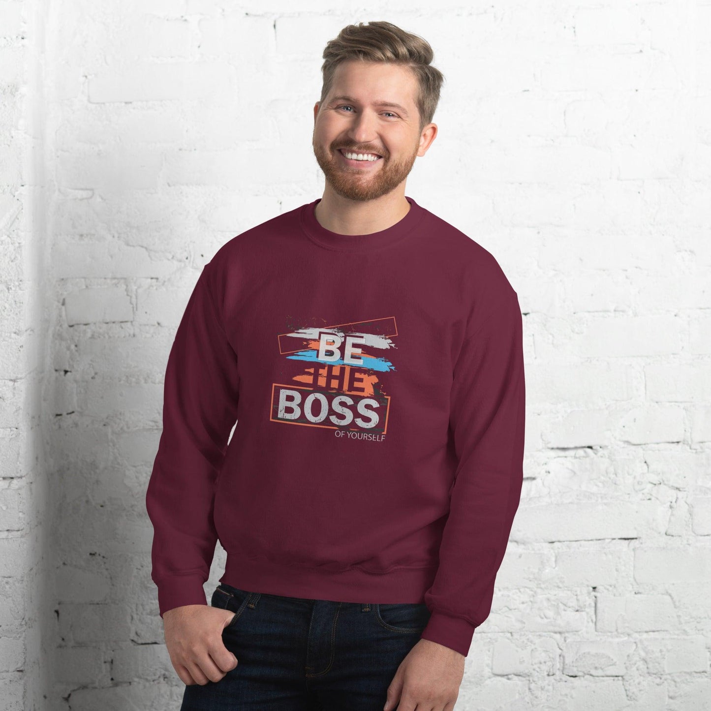 Sweatshirt "Be The Boss" - Koolmi
