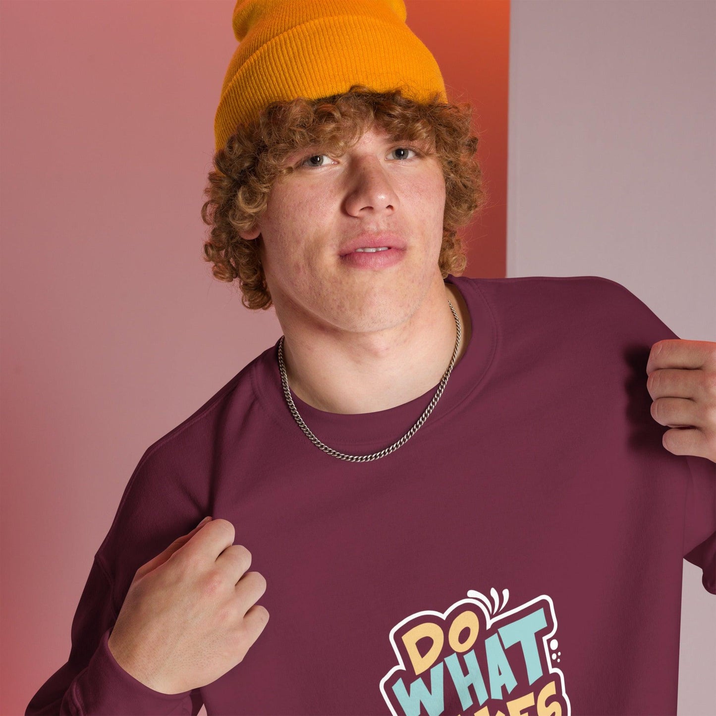 Sweatshirt "Do What You Makes Happy" - Koolmi