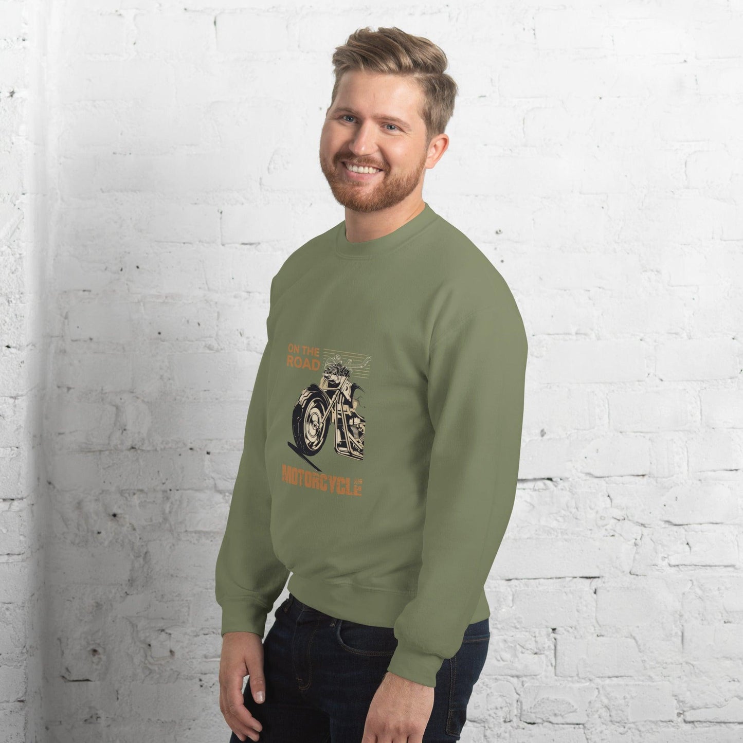 Sweatshirt "On The Road Motorcycle" - Koolmi