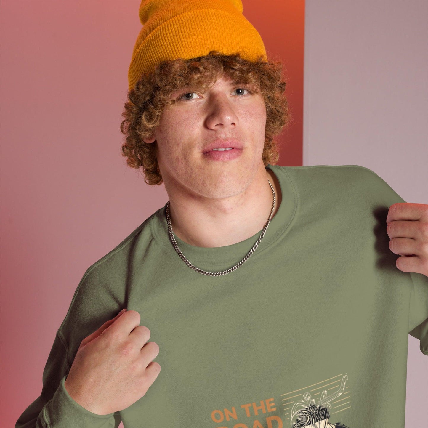Sweatshirt "On The Road Motorcycle" - Koolmi
