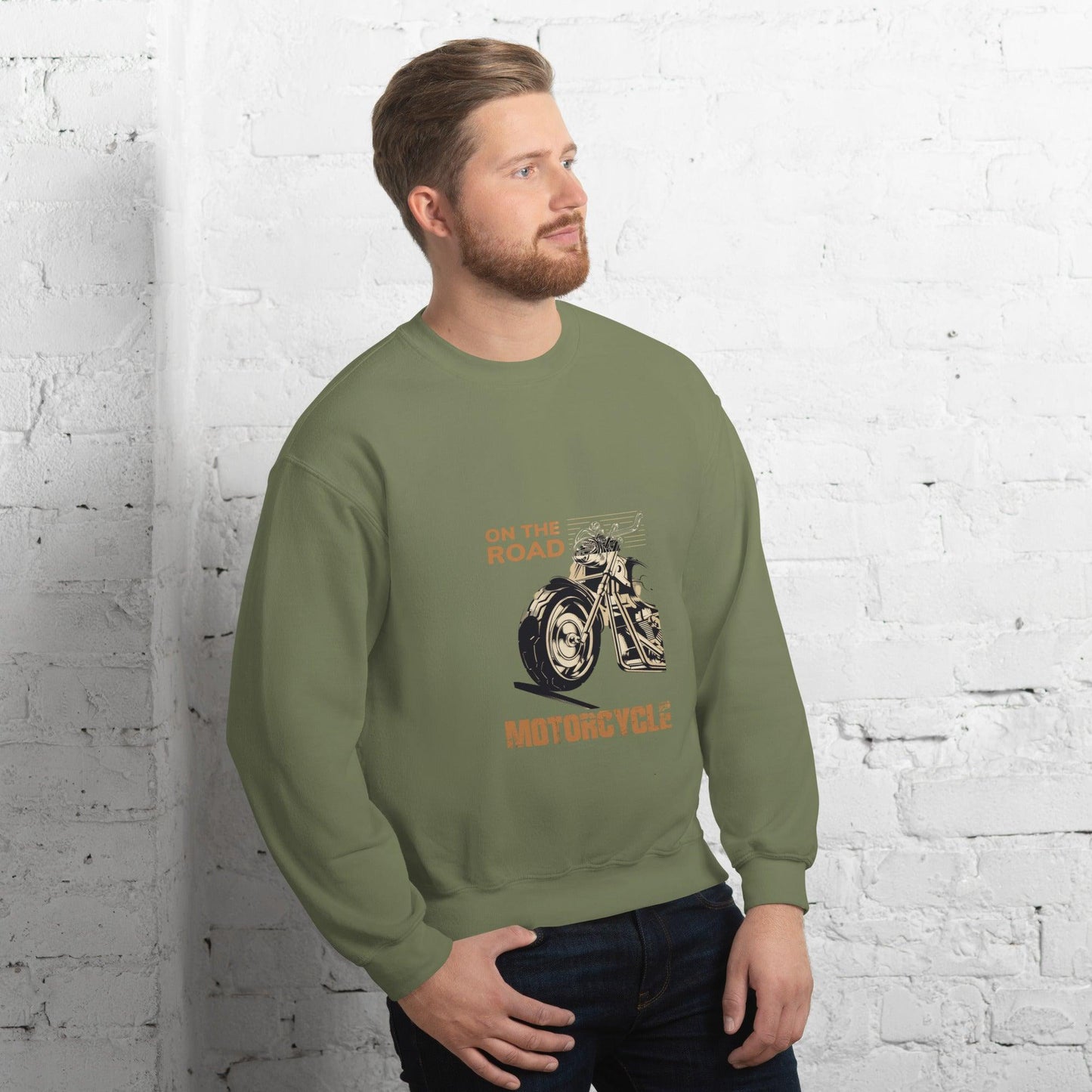 Sweatshirt "On The Road Motorcycle" - Koolmi