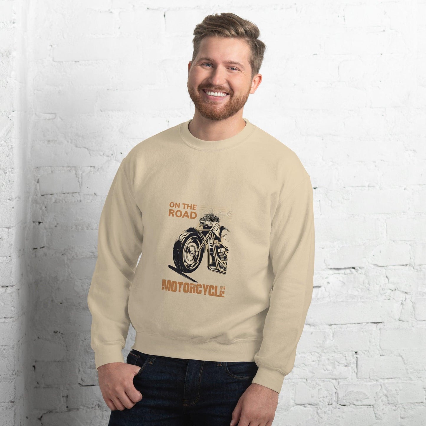 Sweatshirt "On The Road Motorcycle" - Koolmi