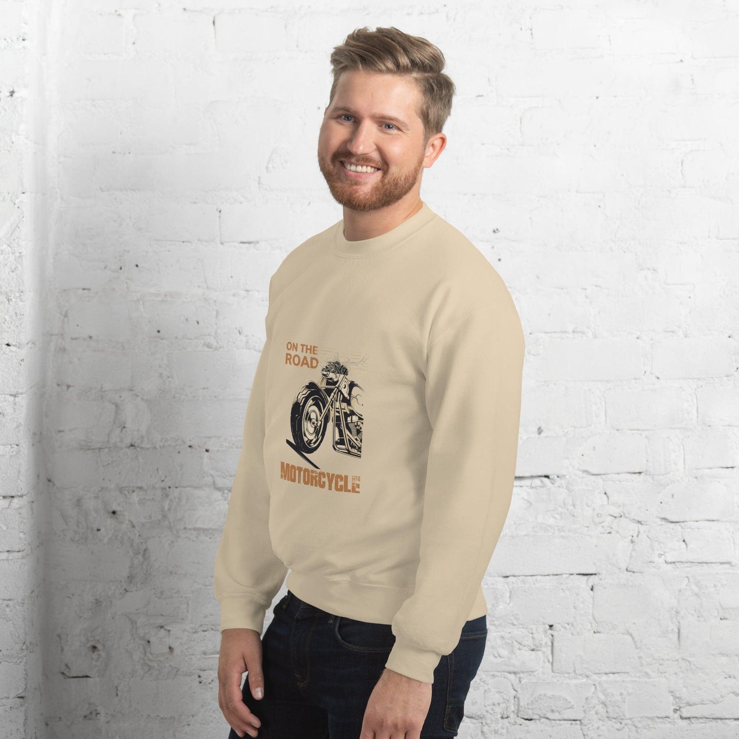 Sweatshirt "On The Road Motorcycle" - Koolmi