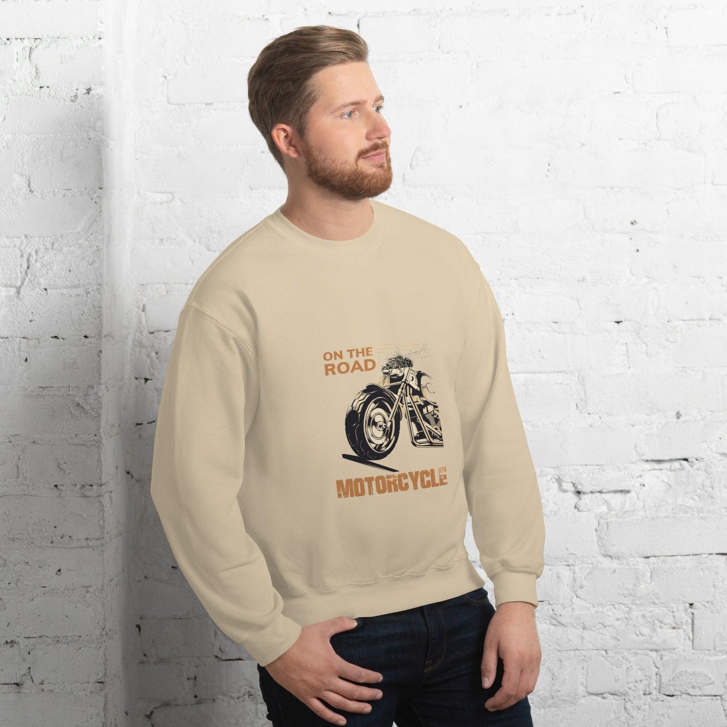 Sweatshirt "On The Road Motorcycle" - Koolmi