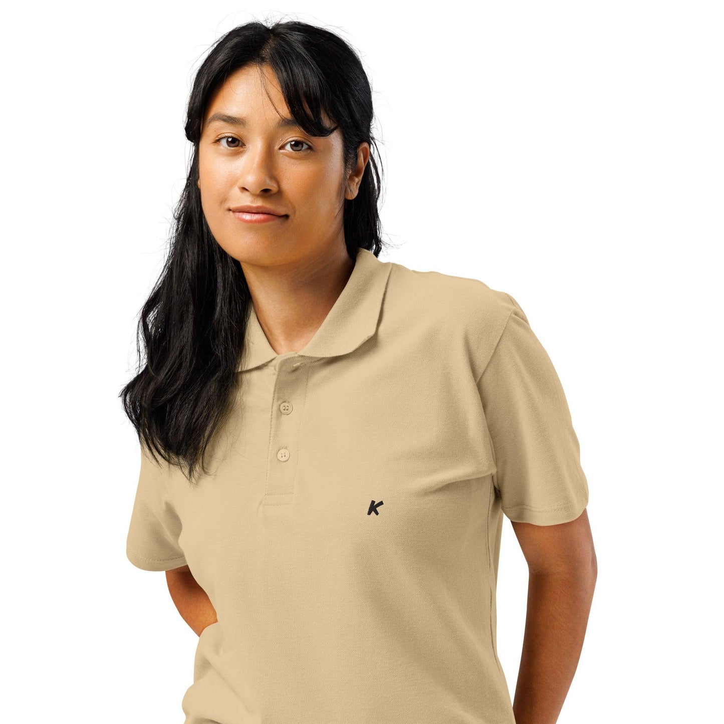 POLO FEMME SABLE BRODÉ - Koolmi
