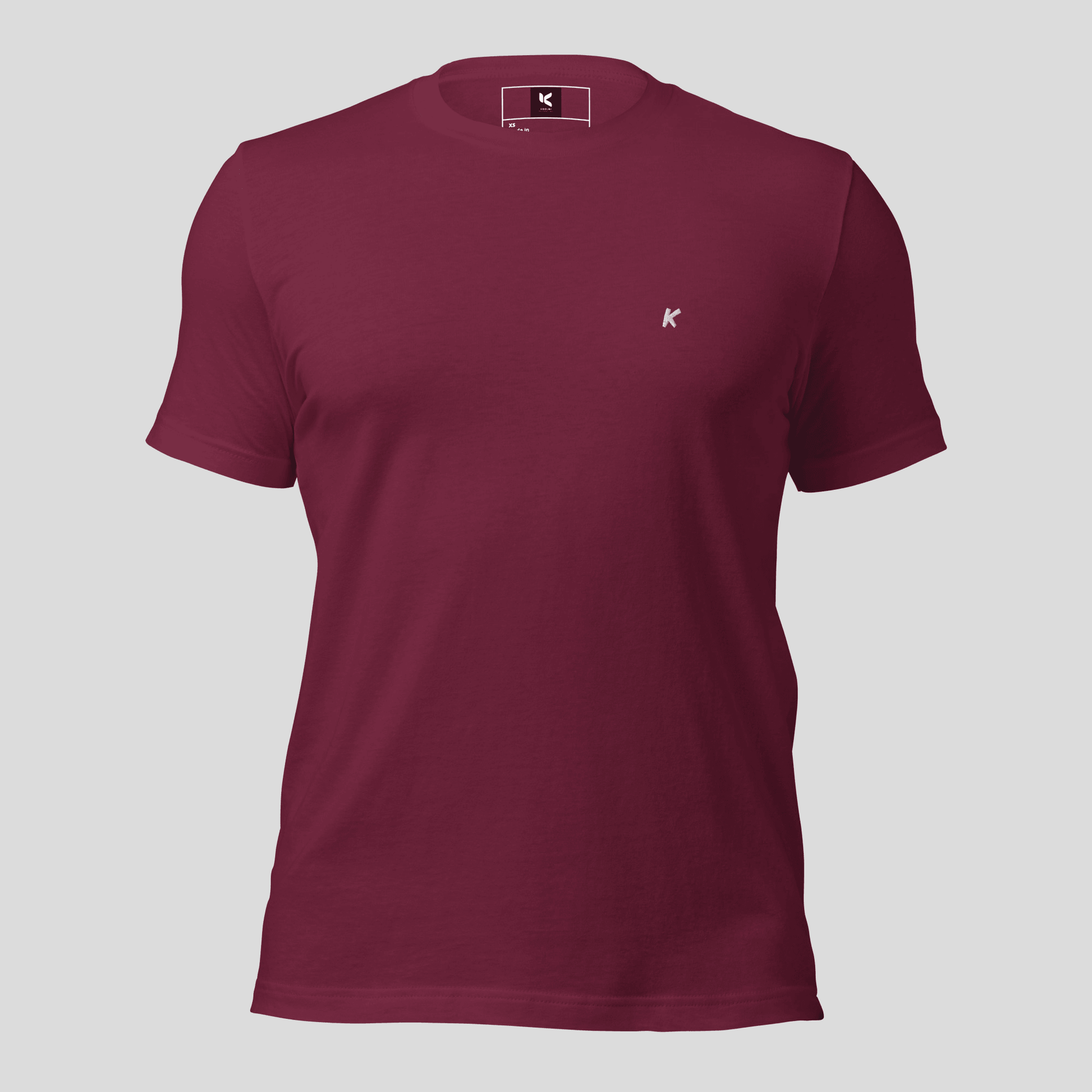 T-SHIRT HOMME MARRON BRODÉ - Koolmi