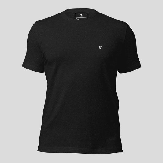 T-SHIRT HOMME NOIR BRODÉ - Koolmi