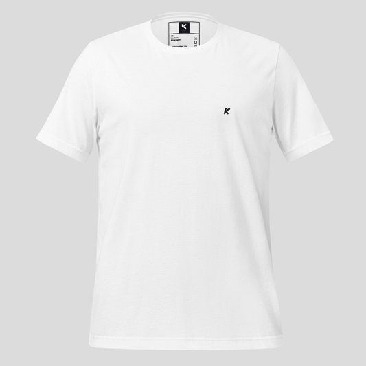 T-SHIRT FEMME BLANC BRODÉ - Koolmi