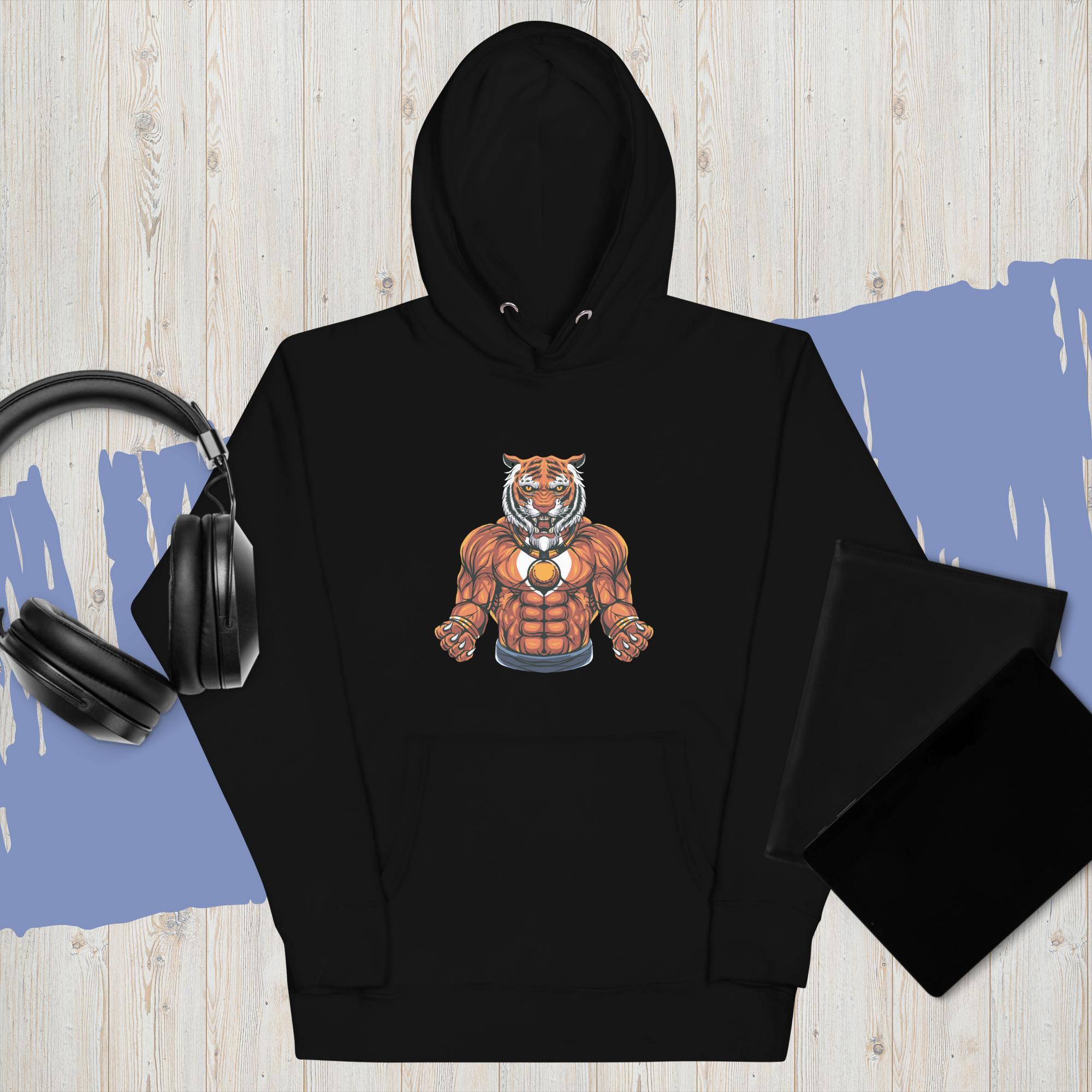 Sweat À Capuche "Power Tiger" - Koolmi