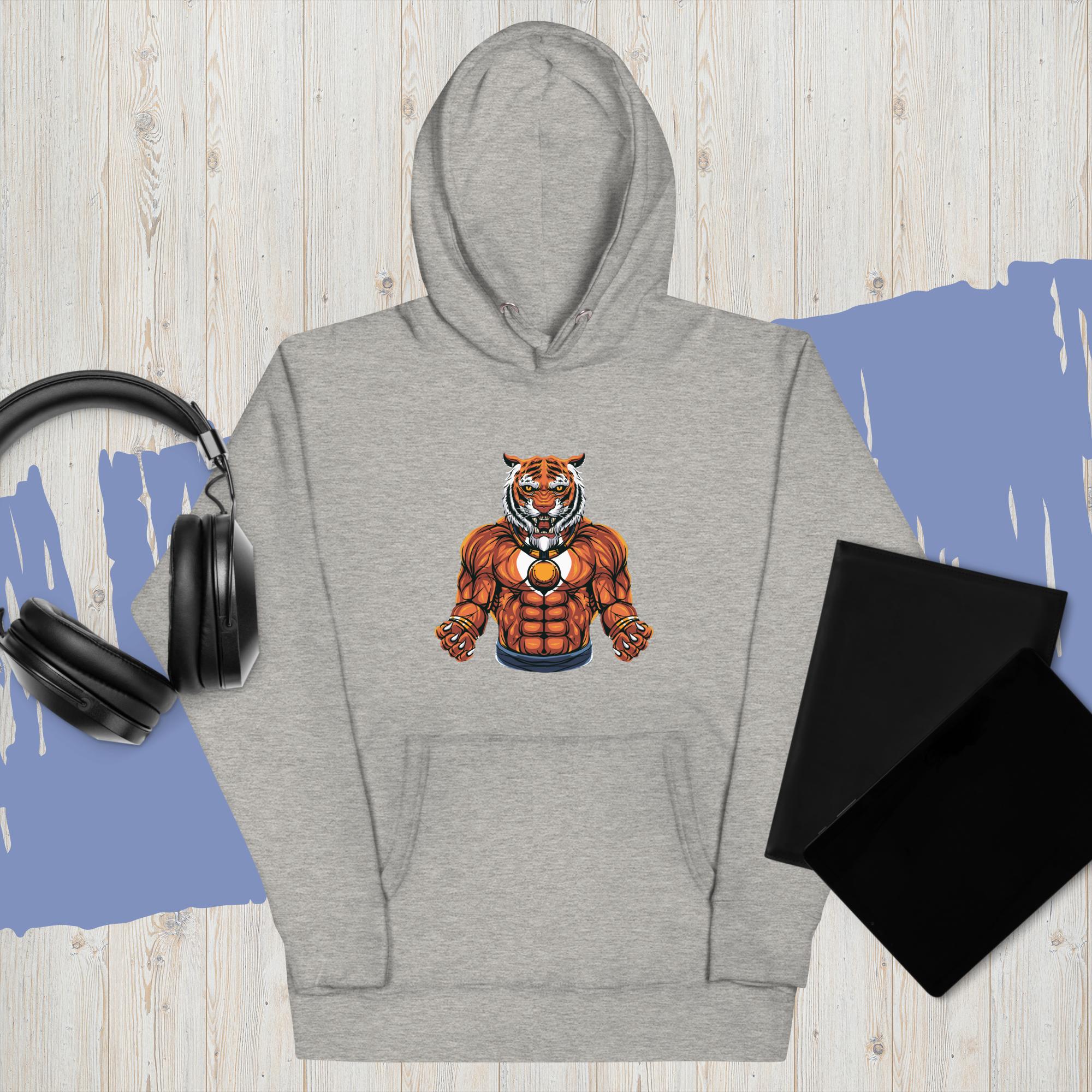 Sweat À Capuche "Power Tiger" - Koolmi
