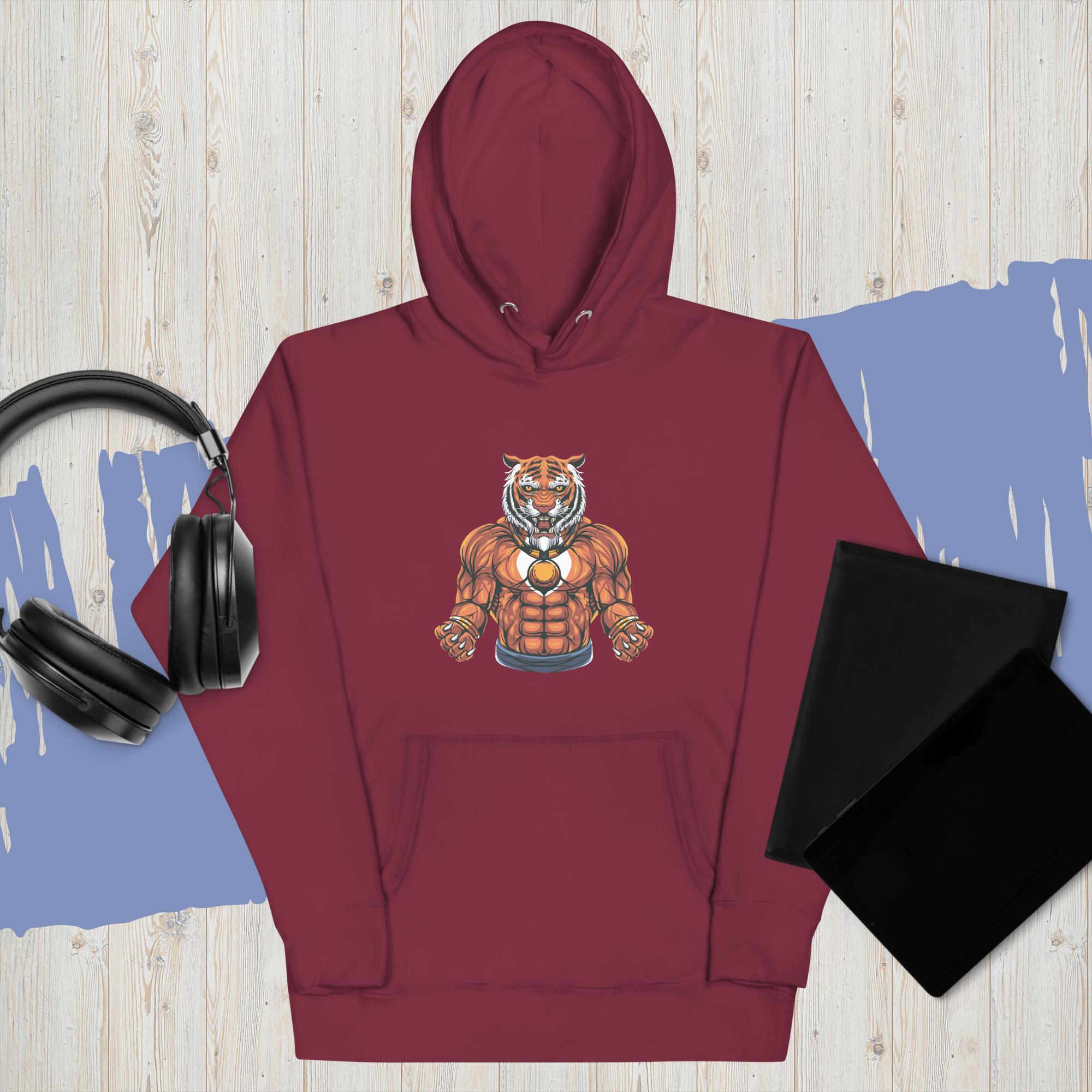Sweat À Capuche "Power Tiger" - Koolmi