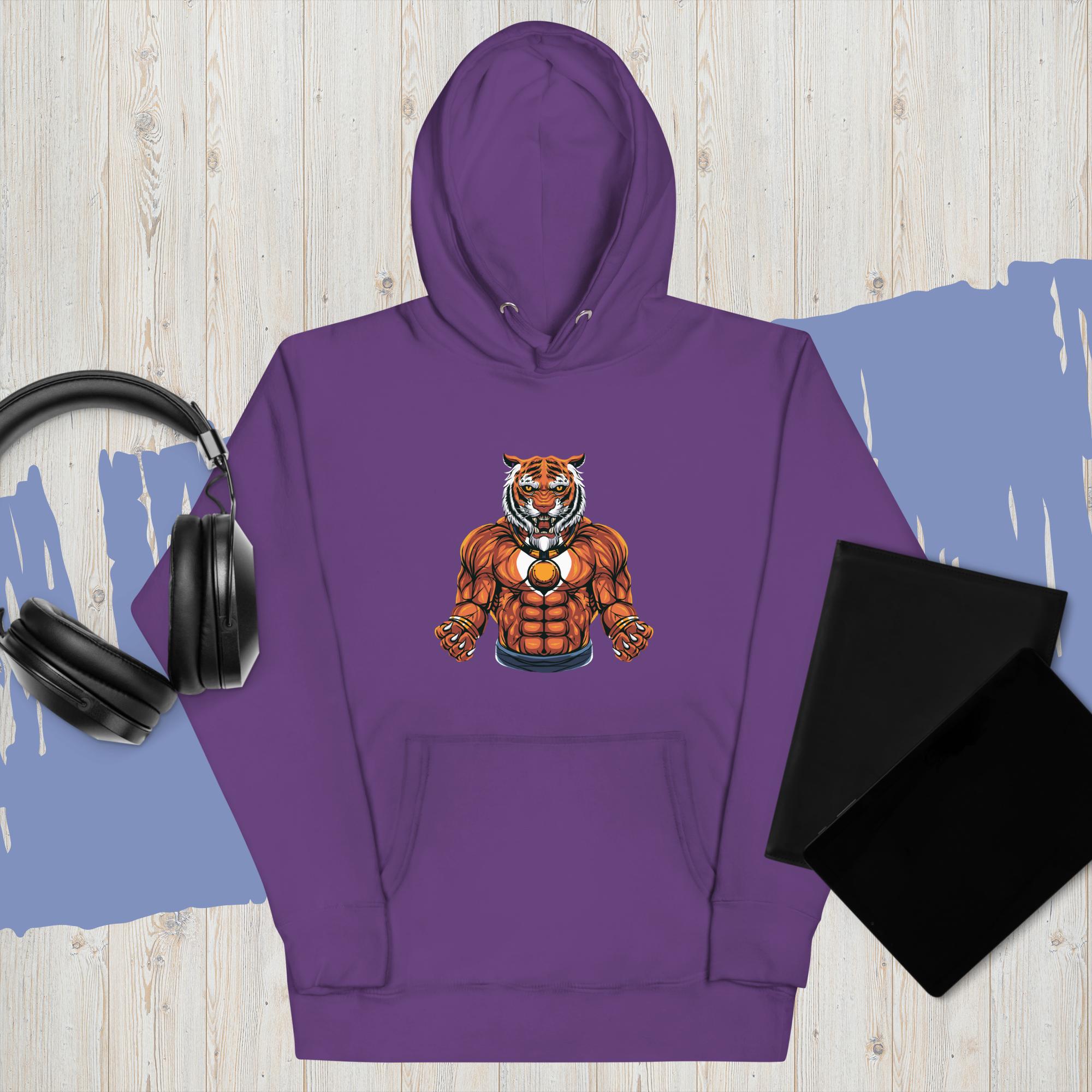 Sweat À Capuche "Power Tiger" - Koolmi