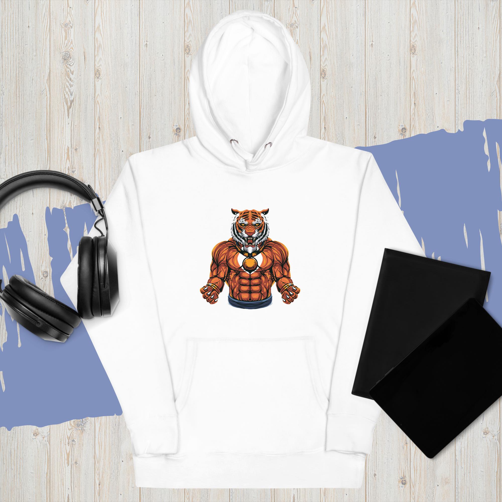 Sweat À Capuche "Power Tiger" - Koolmi