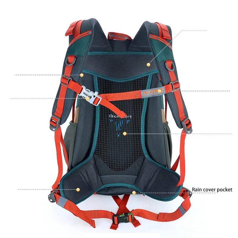 Sac à Dos de Randonnée de Voyage Étanche - Koolmi
