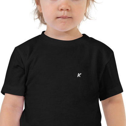 T-SHIRT FILLE NOIR BRODÉ - Koolmi