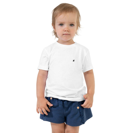 T-SHIRT FILLE BLANC BRODÉ - Koolmi