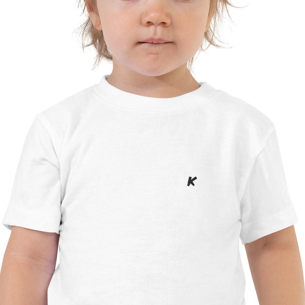 T-SHIRT FILLE BLANC BRODÉ - Koolmi