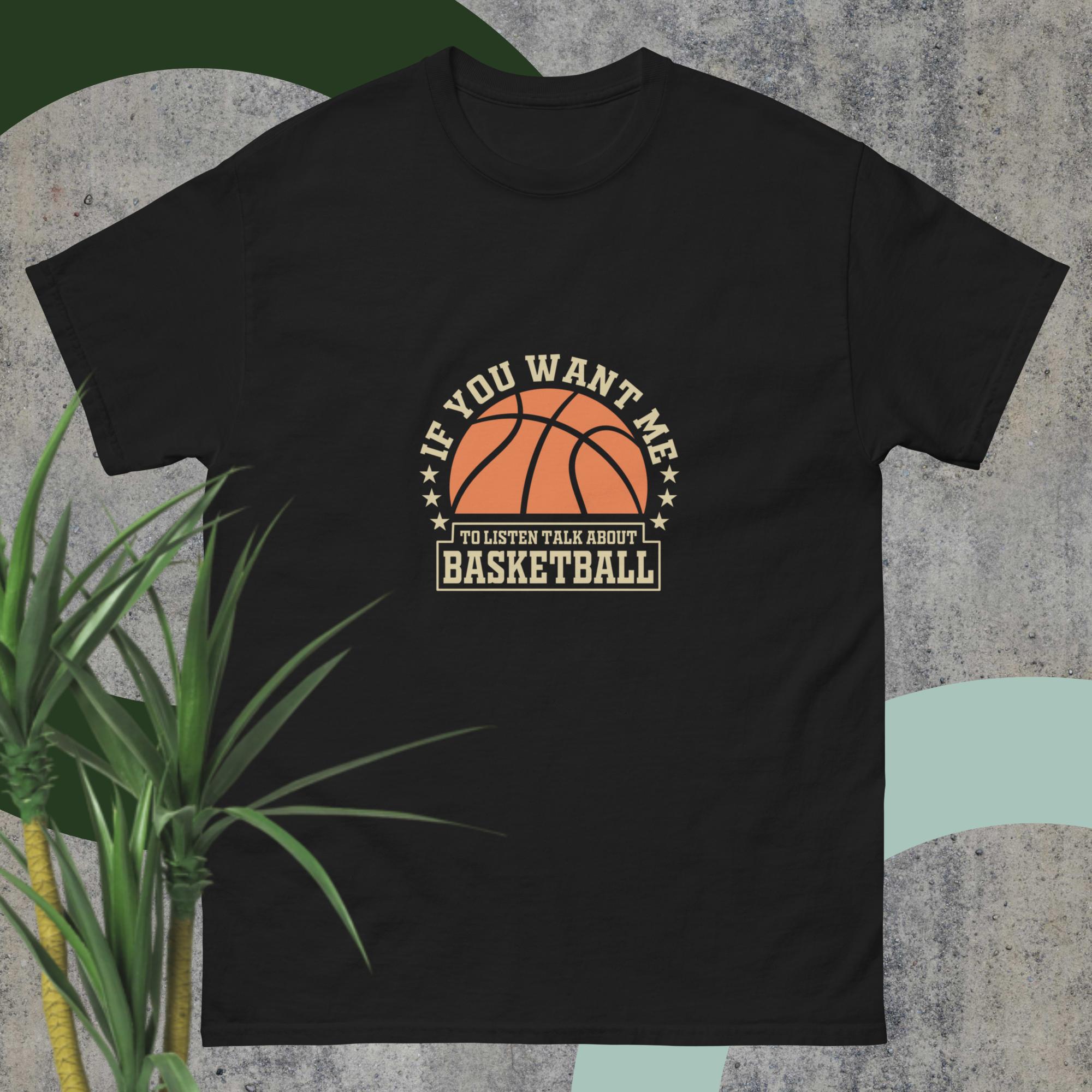 T-shirt "Talk About Basketball" - Koolmi