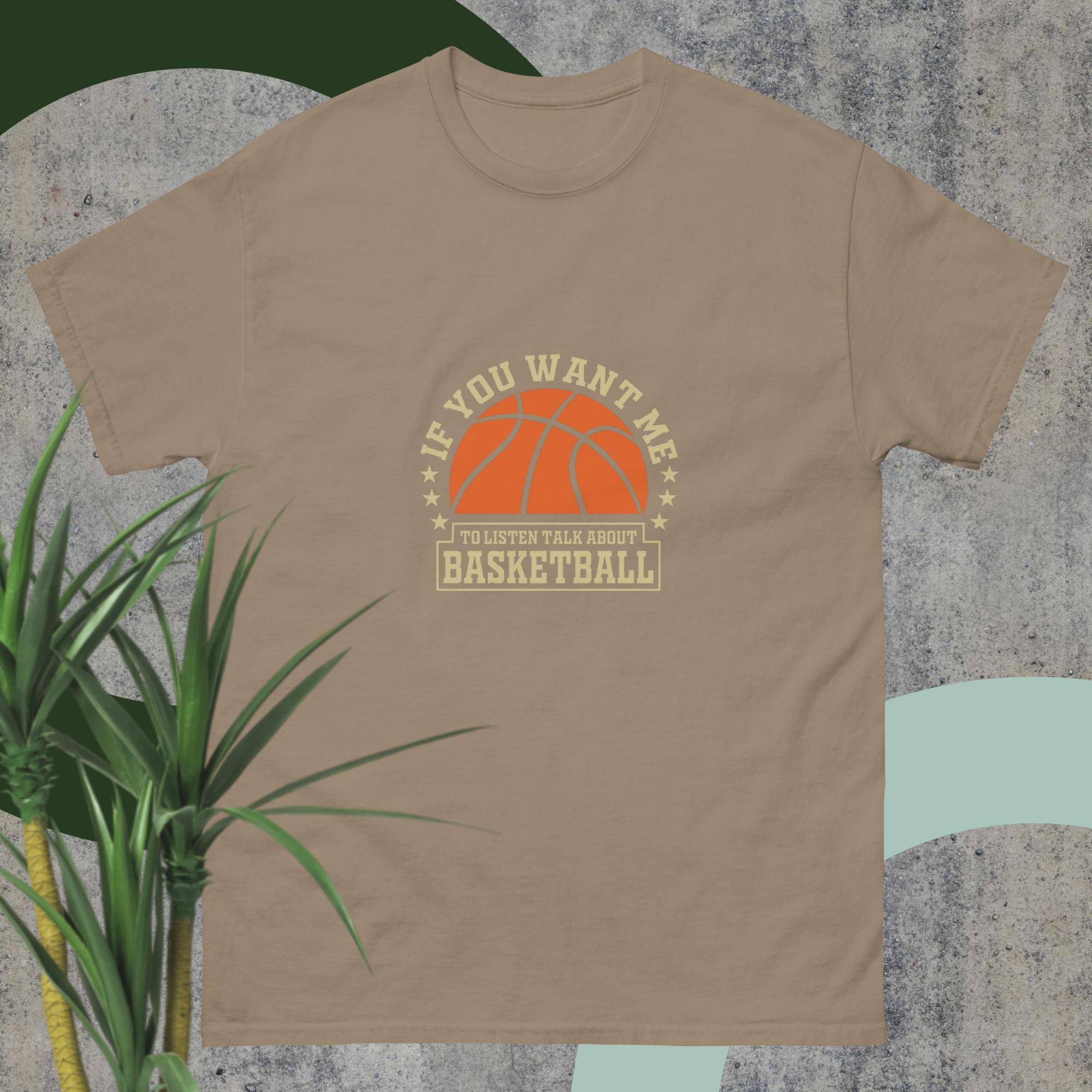 T-shirt "Talk About Basketball" - Koolmi