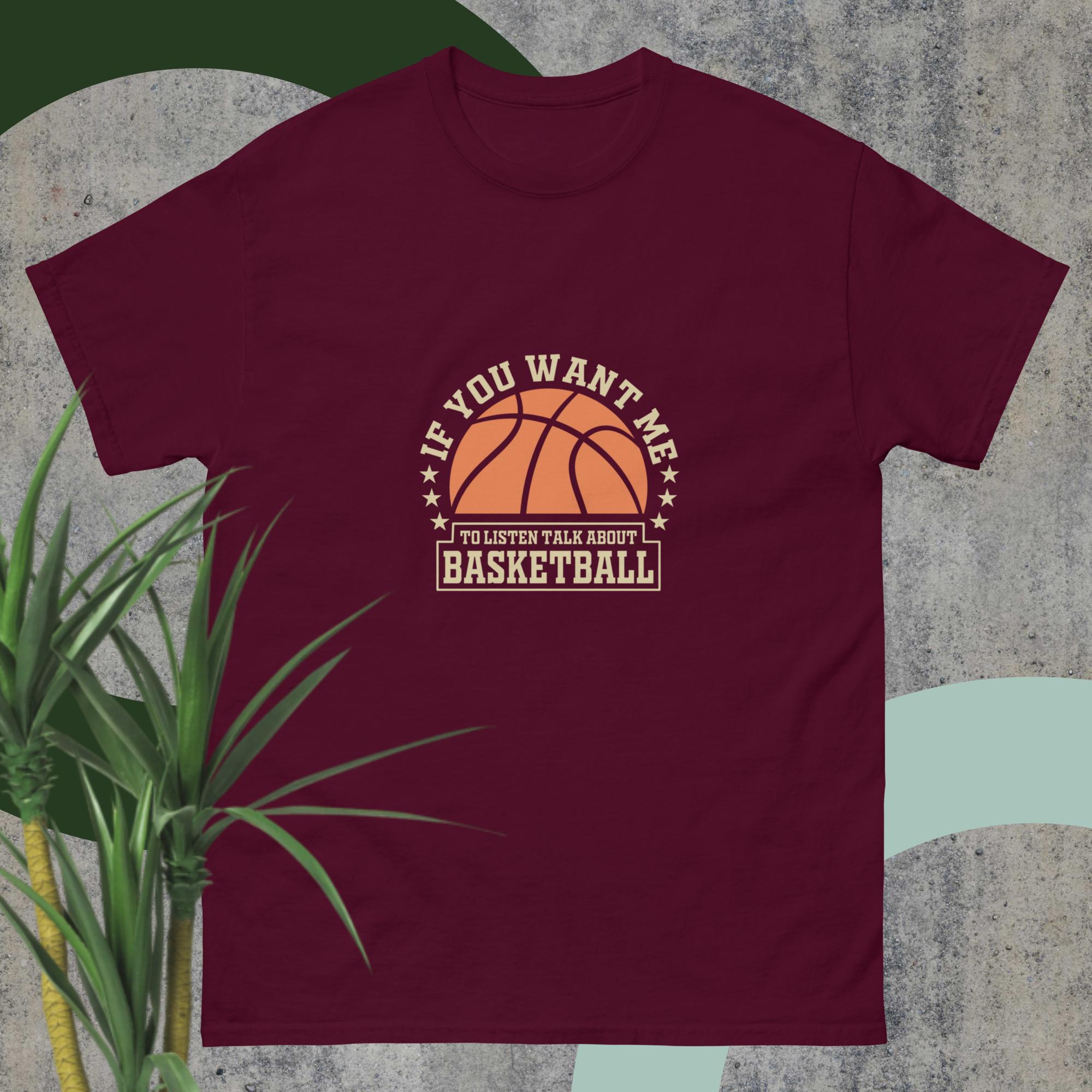 T-shirt "Talk About Basketball" - Koolmi