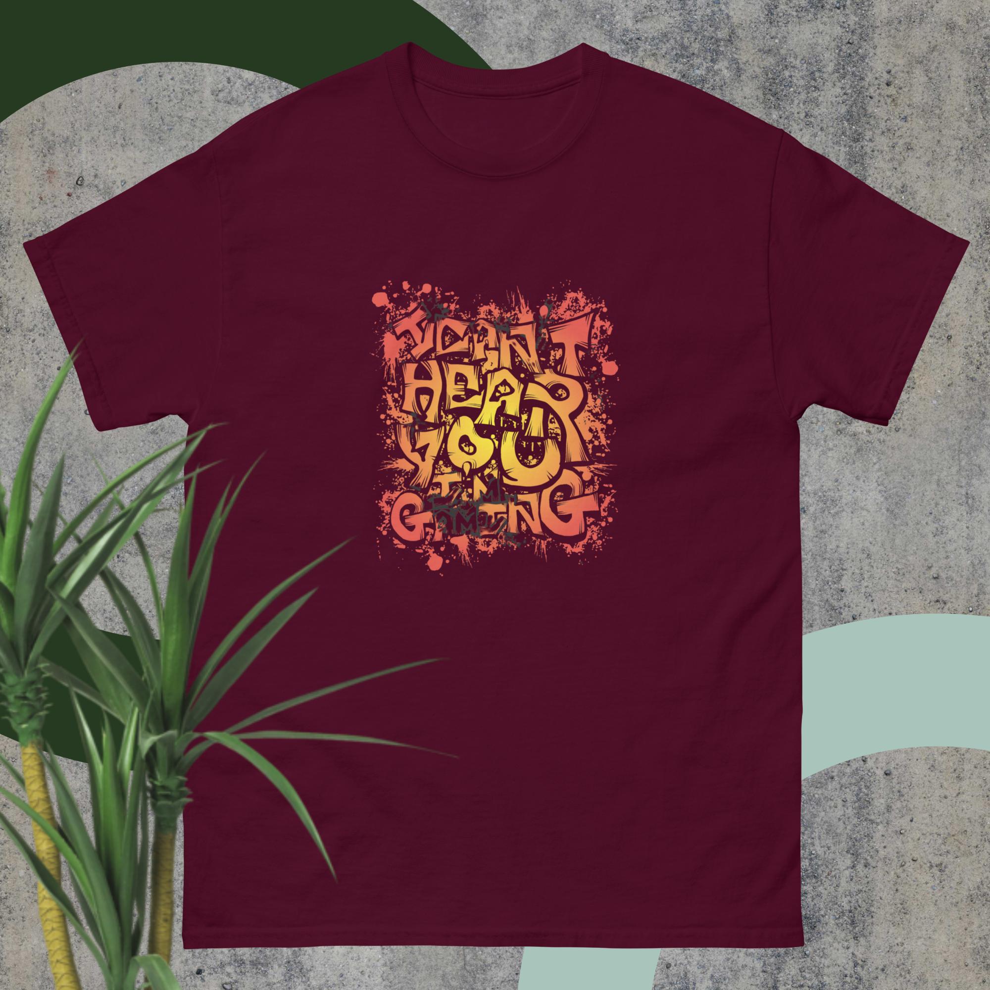 T-shirt "I Can't Hear You I'm Gaming" - Koolmi