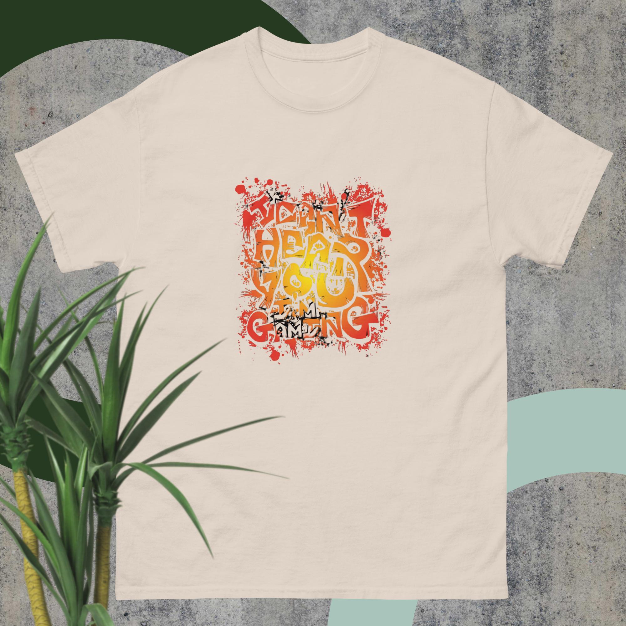 T-shirt "I Can't Hear You I'm Gaming" - Koolmi
