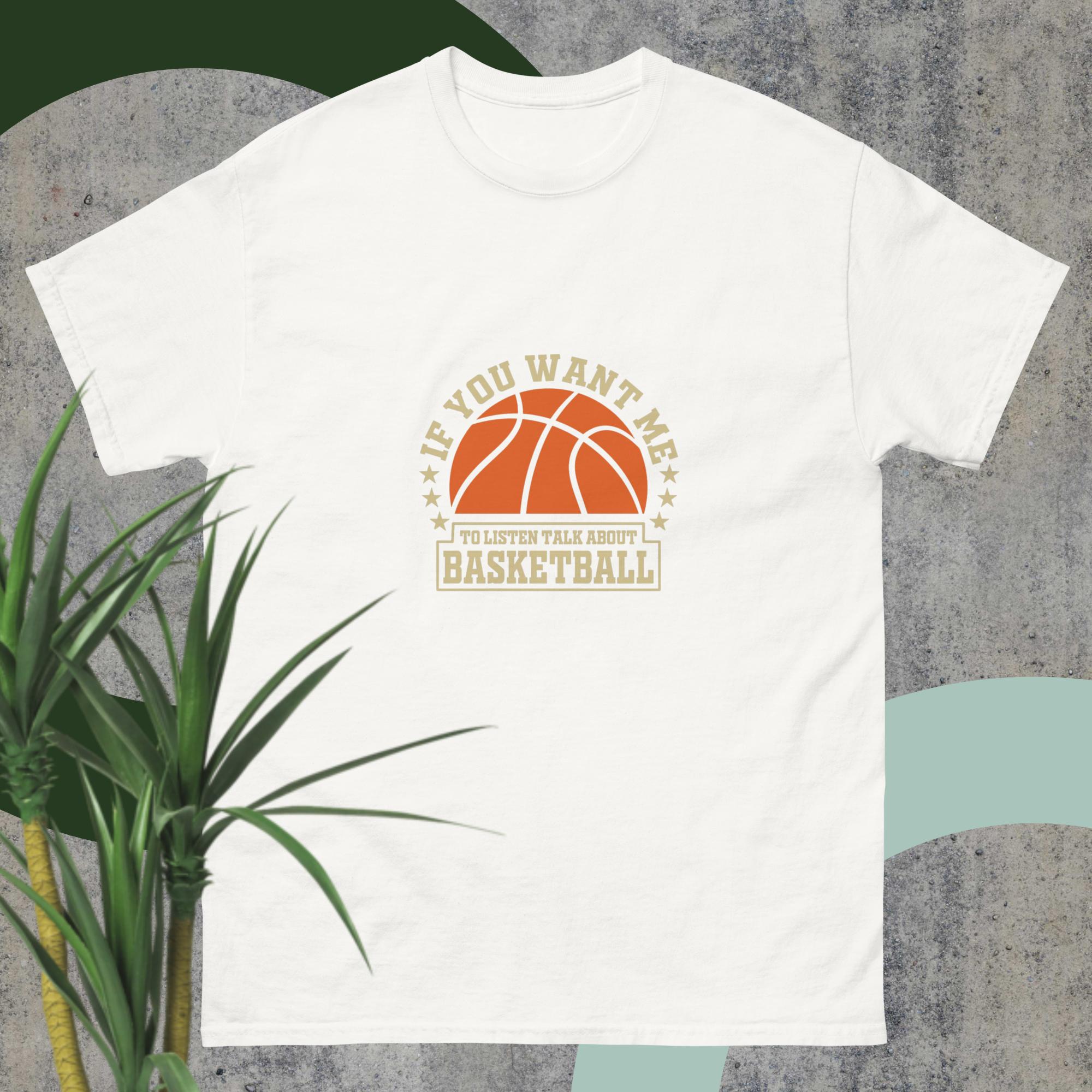 T-shirt "Talk About Basketball" - Koolmi