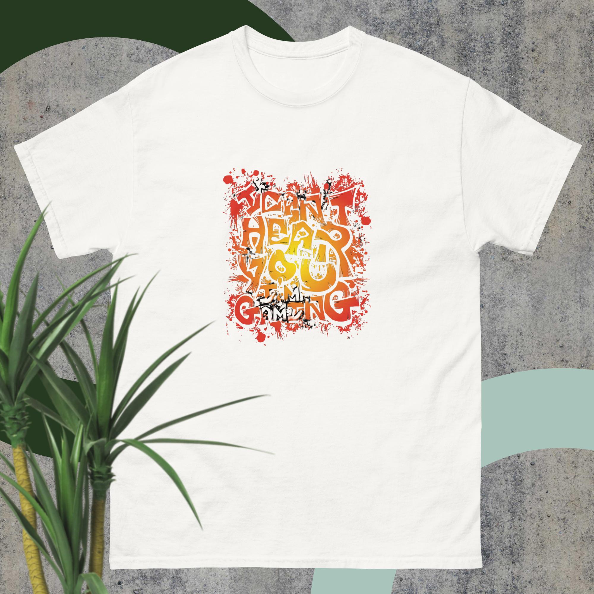 T-shirt "I Can't Hear You I'm Gaming" - Koolmi