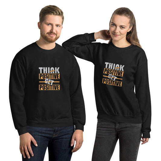 Sweatshirt "Think Positive Get Positive" - Koolmi