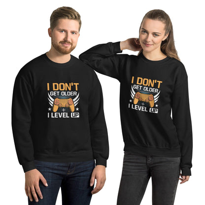 Sweatshirt "I Don't Get Older i Level Up" - Koolmi