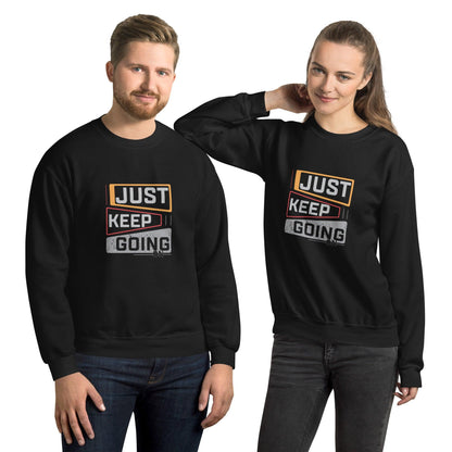 Sweatshirt "Just Keep Going" - Koolmi