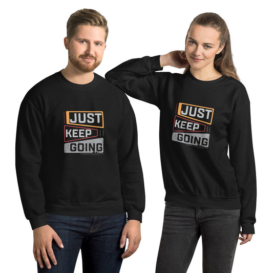 Sweatshirt "Just Keep Going" - Koolmi