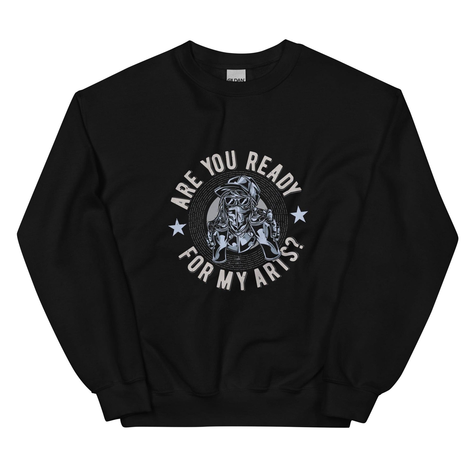 Sweatshirt "Are You Ready For My Arts" - Koolmi