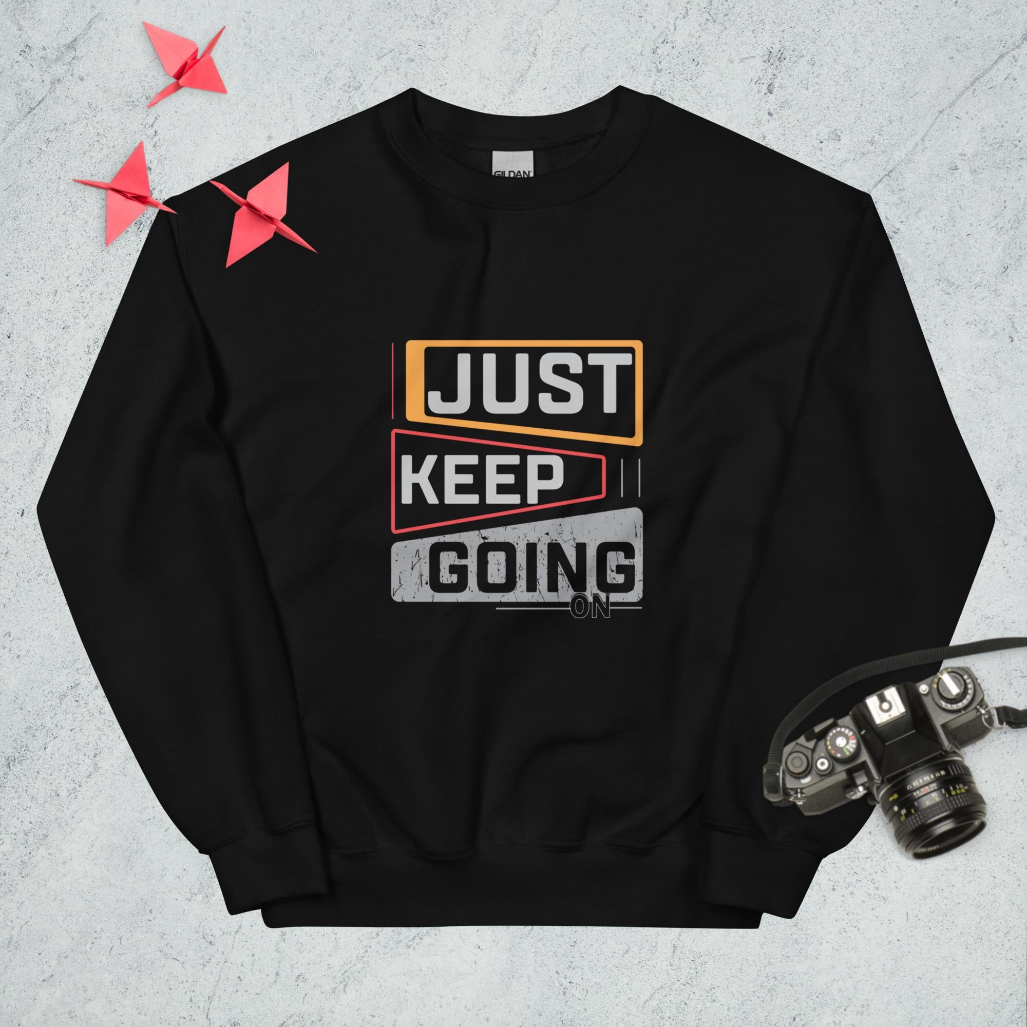 Sweatshirt "Just Keep Going" - Koolmi