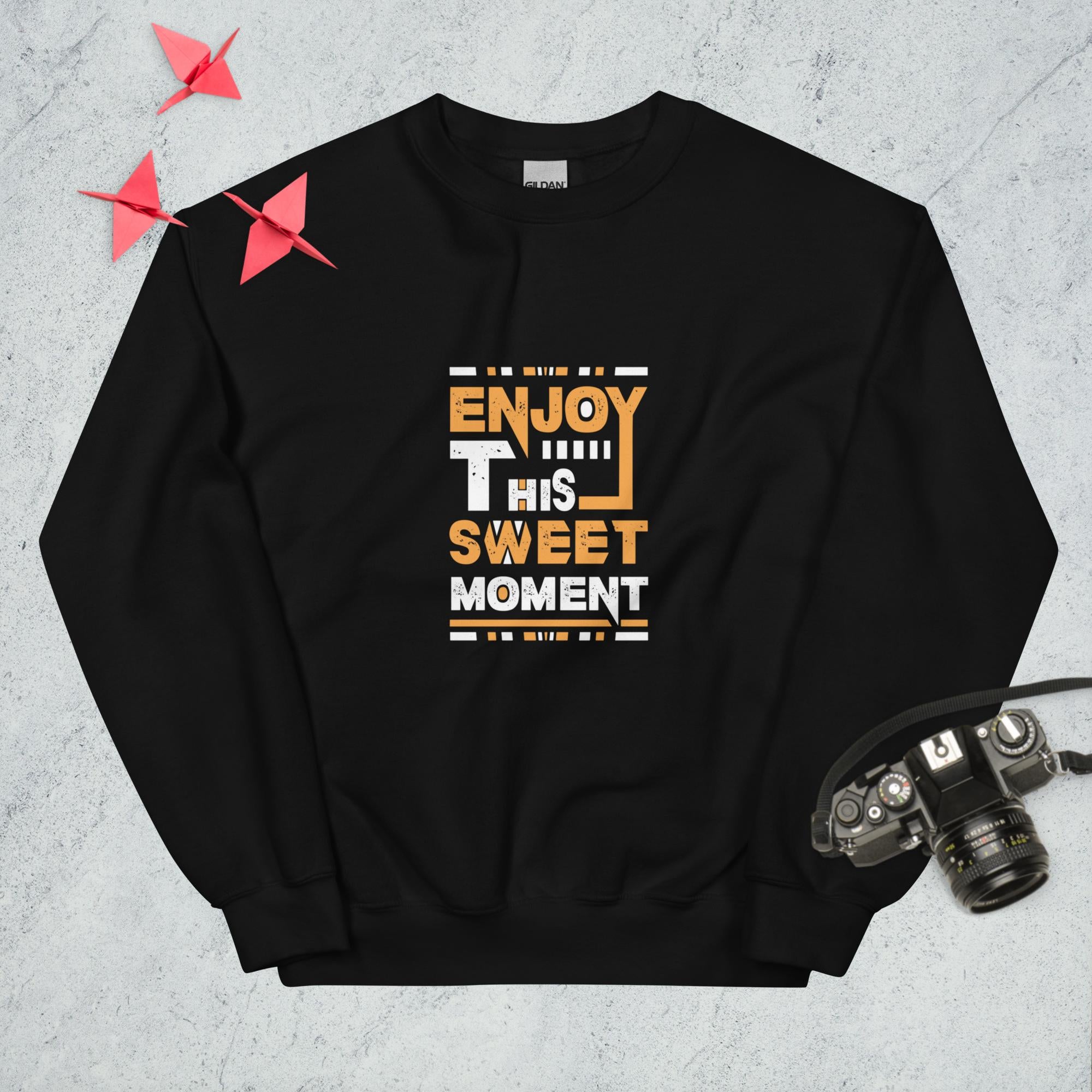 Sweatshirt "Enjoy This Sweet Moment" - Koolmi