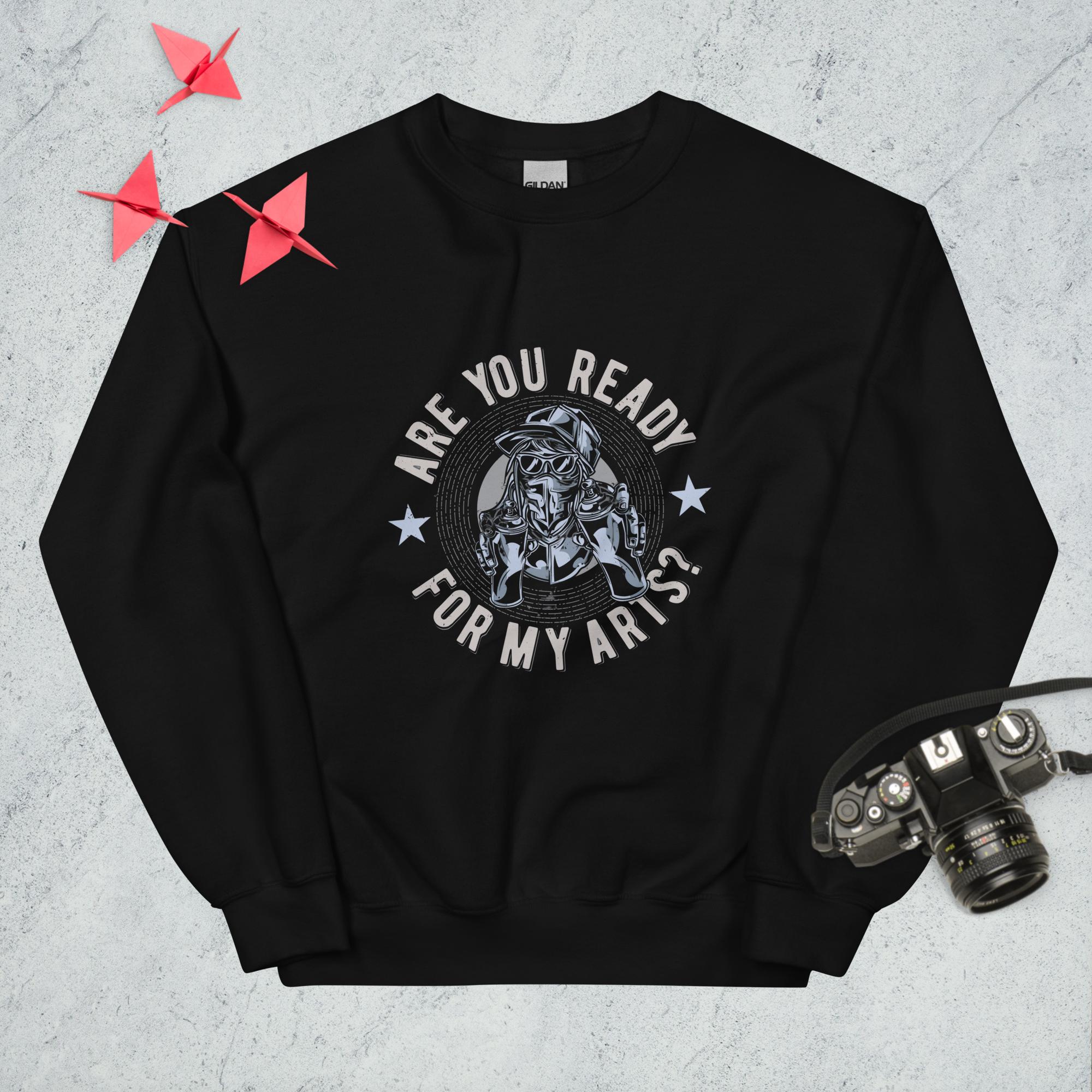 Sweatshirt "Are You Ready For My Arts" - Koolmi
