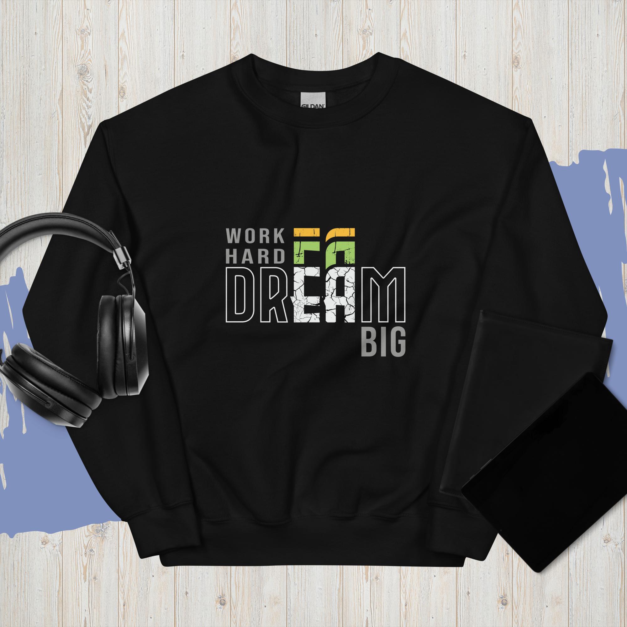 Sweatshirt "Work Hard Dream Big" - Koolmi