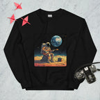 Sweatshirt "An Astronaut Playing Guitar On The Moon"