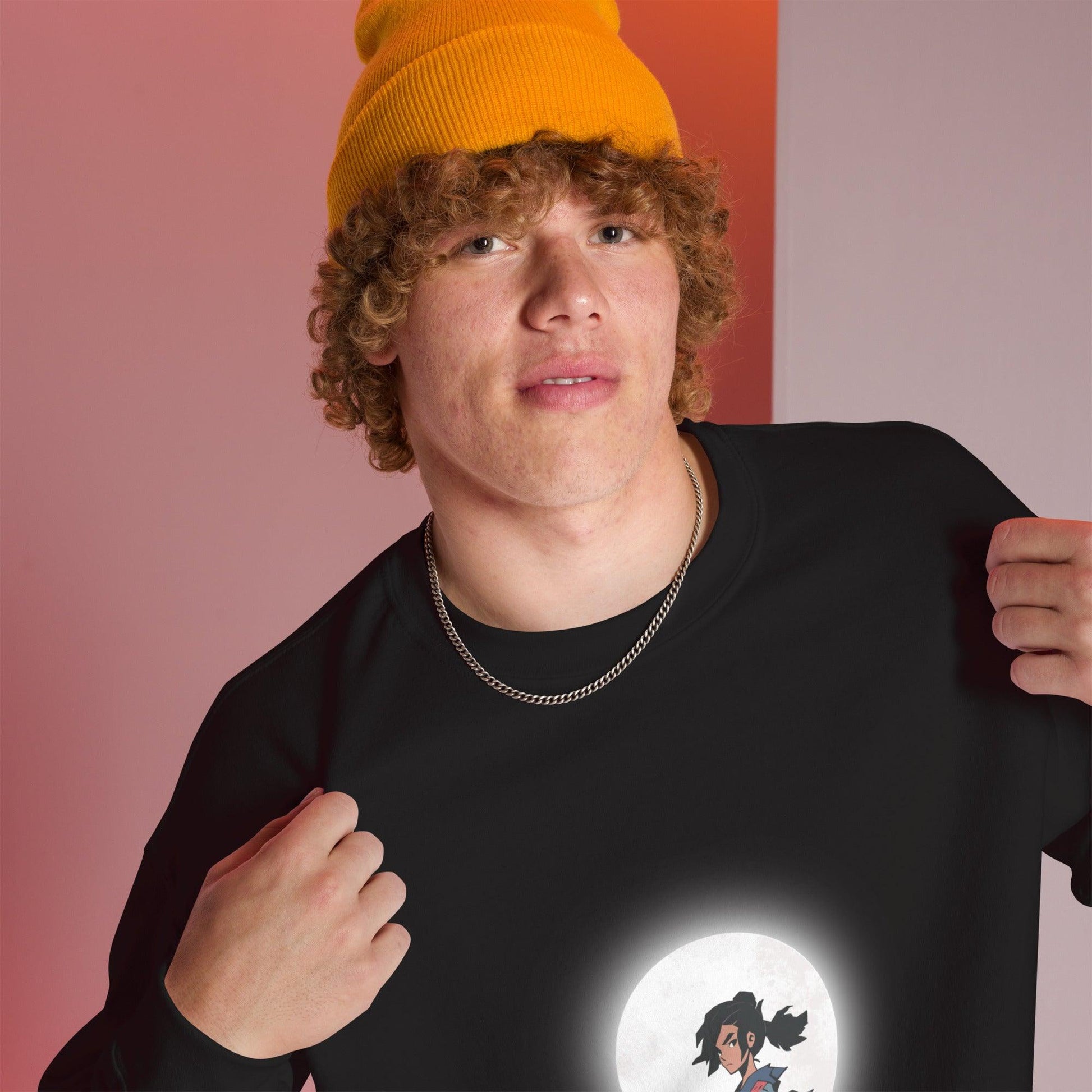Sweatshirt "Samouraï Moon" - Koolmi