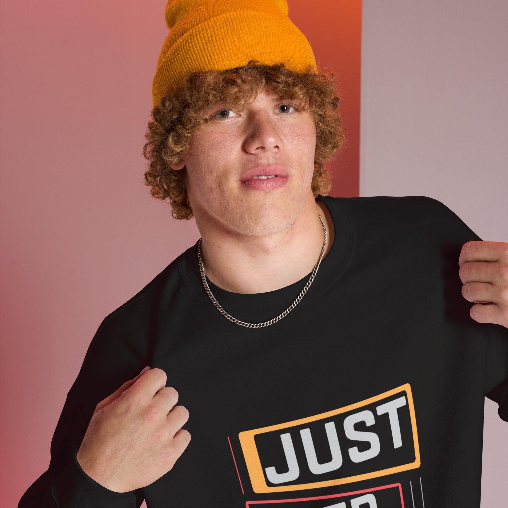 Sweatshirt "Just Keep Going" - Koolmi