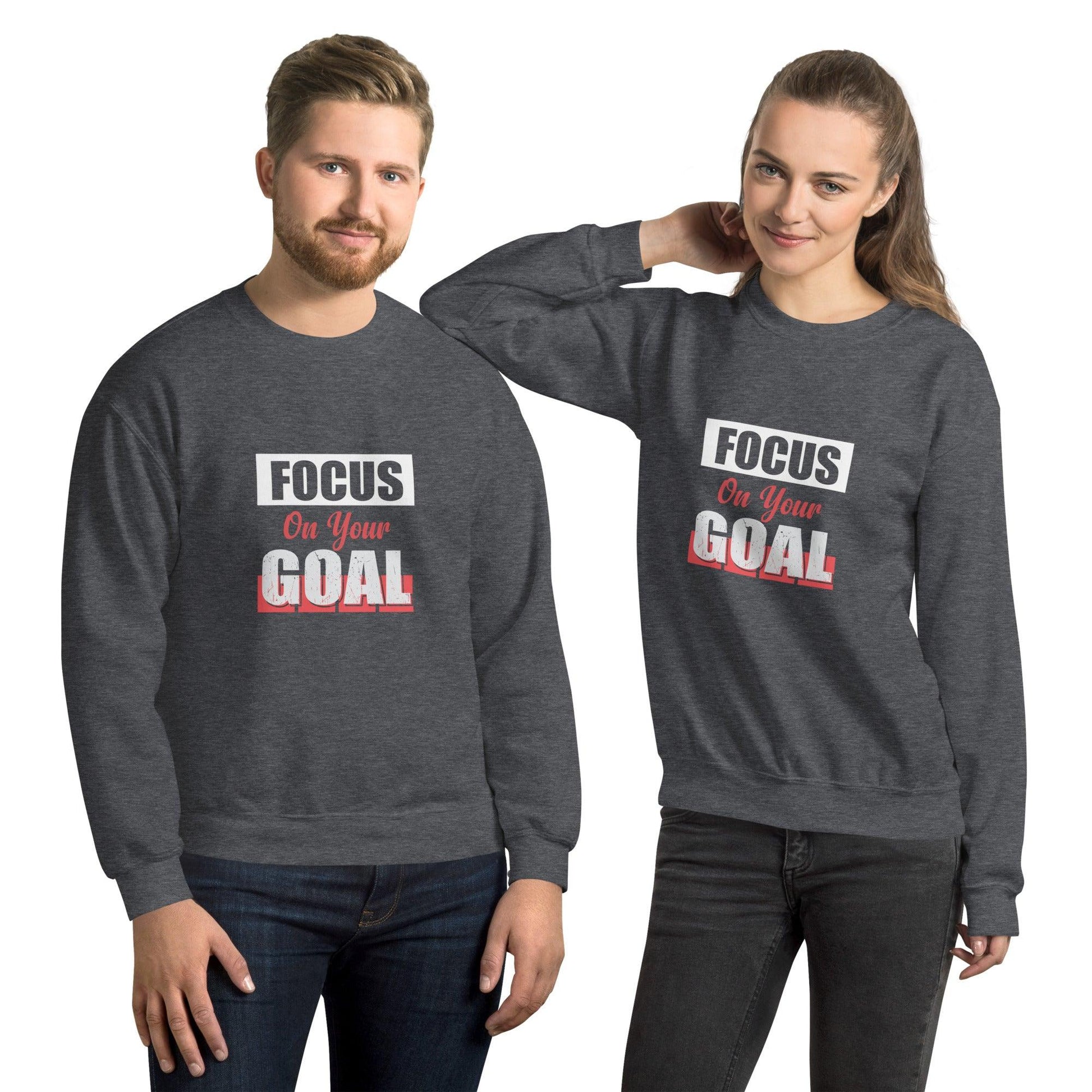 Sweatshirt "Focus On Your Goal" - Koolmi
