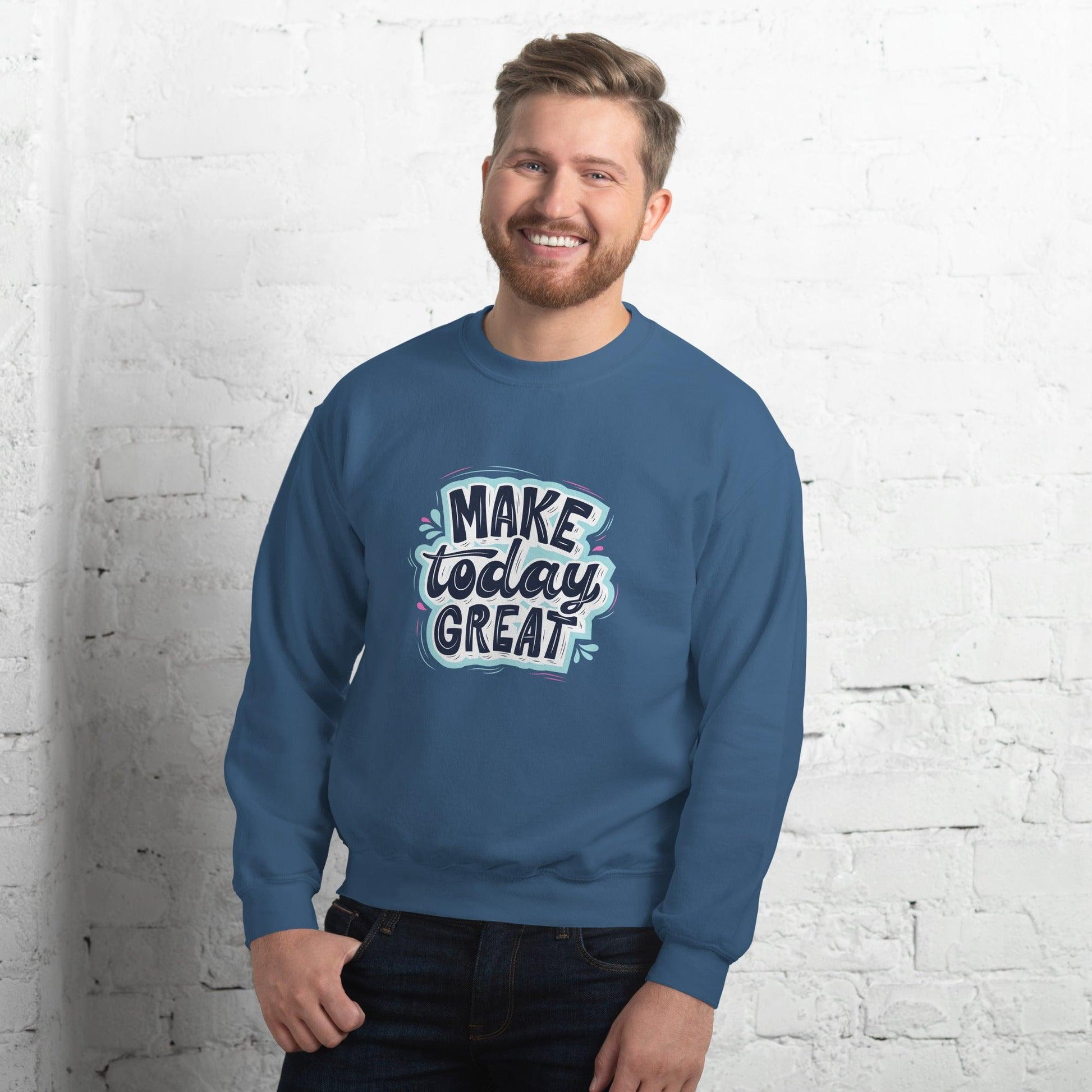 Sweatshirt "Make Today Great" - Koolmi