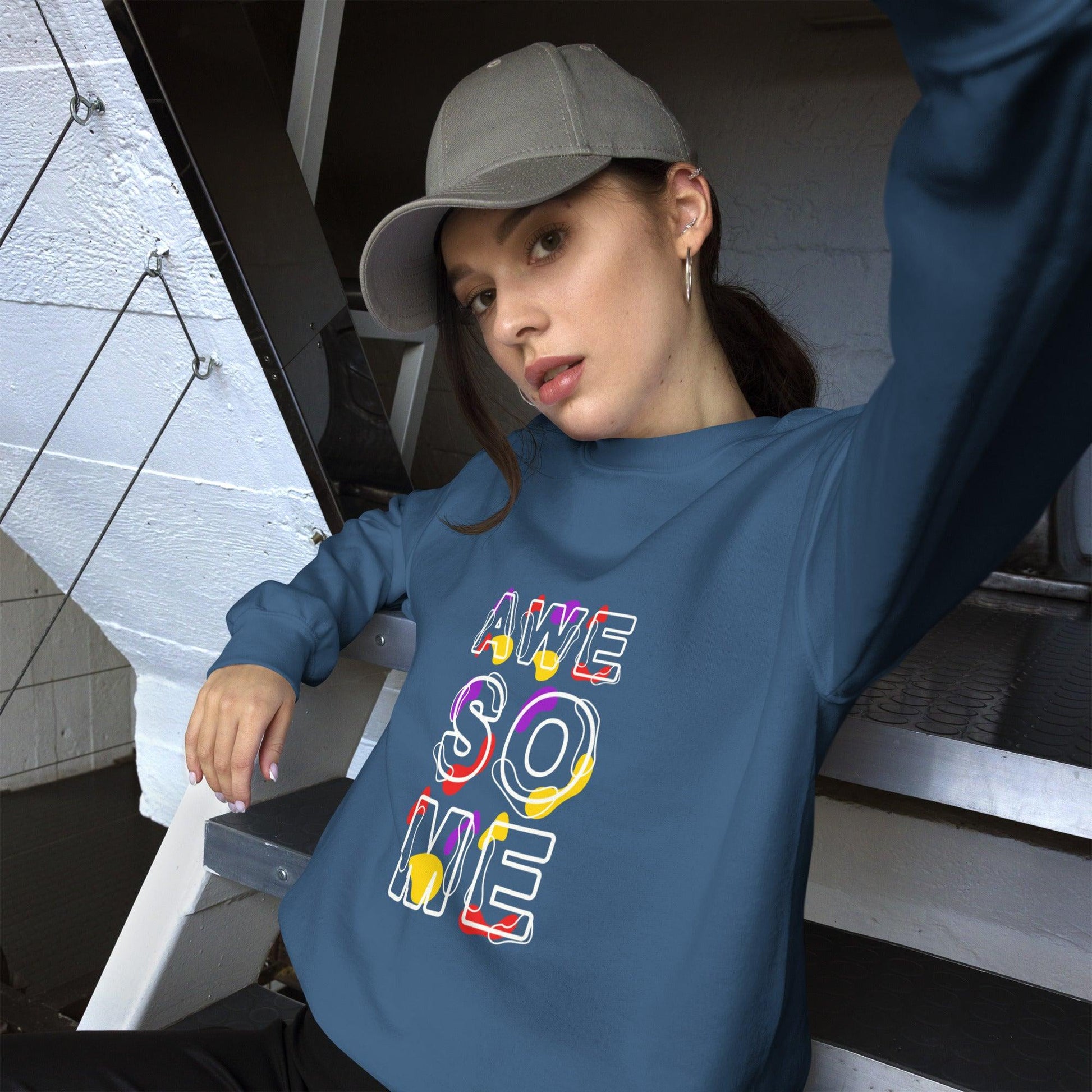 Sweatshirt "Awesome" - Koolmi