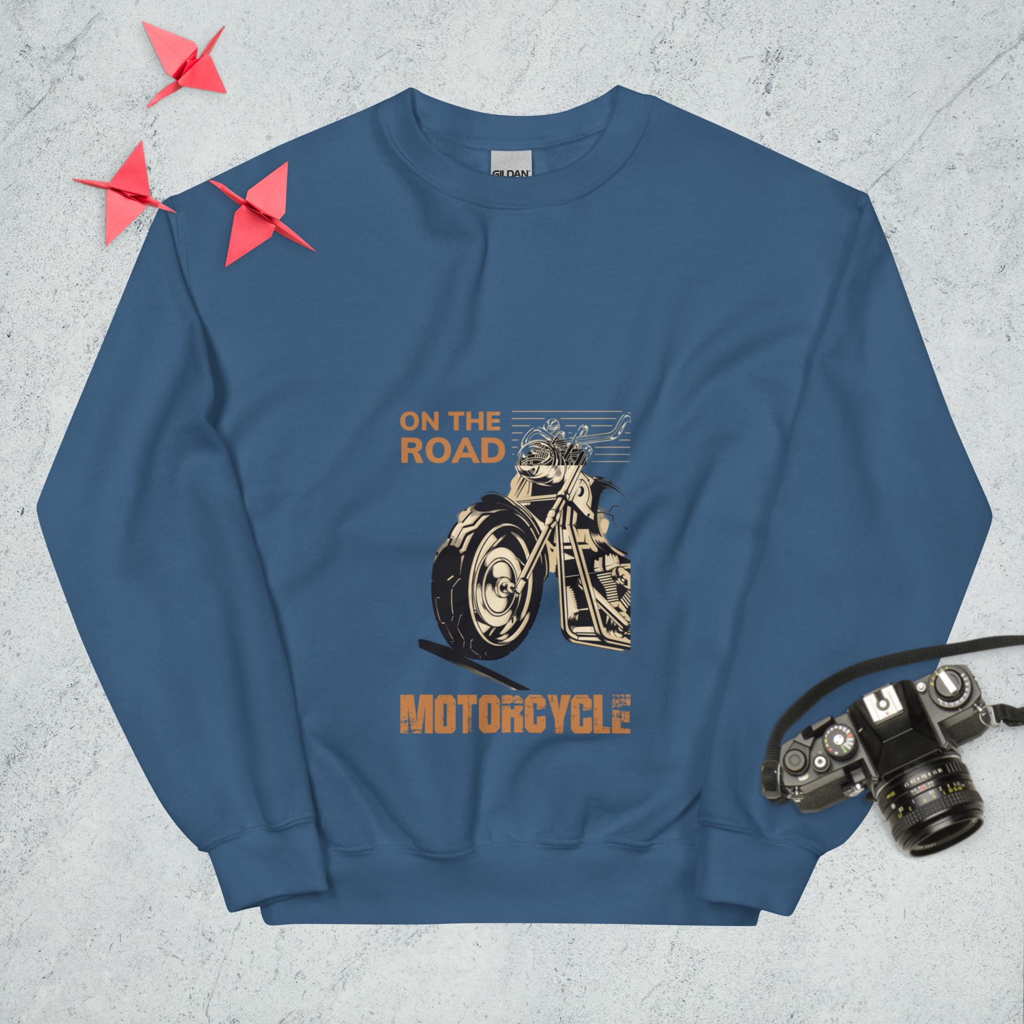 Sweatshirt "On The Road Motorcycle" - Koolmi