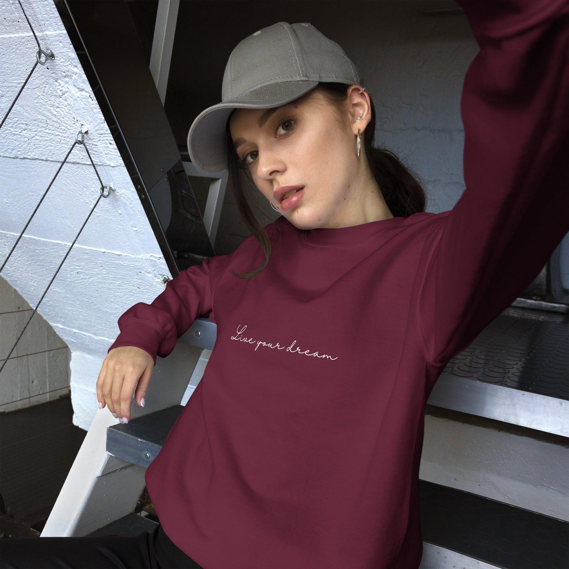 Sweatshirt "Live Your Dream" - Koolmi