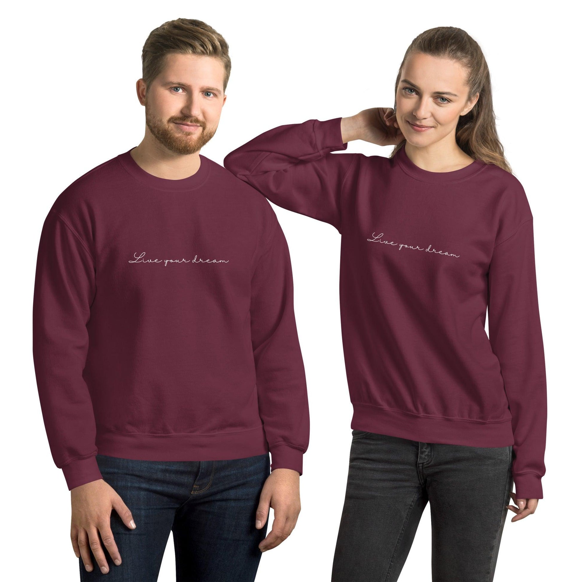 Sweatshirt "Live Your Dream" - Koolmi