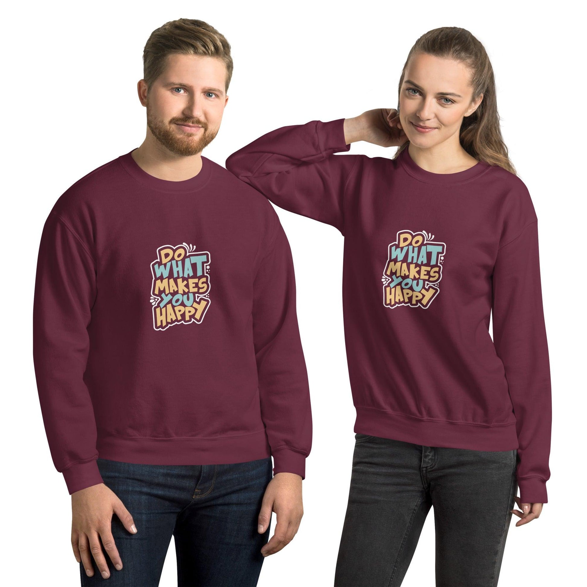 Sweatshirt "Do What You Makes Happy" - Koolmi