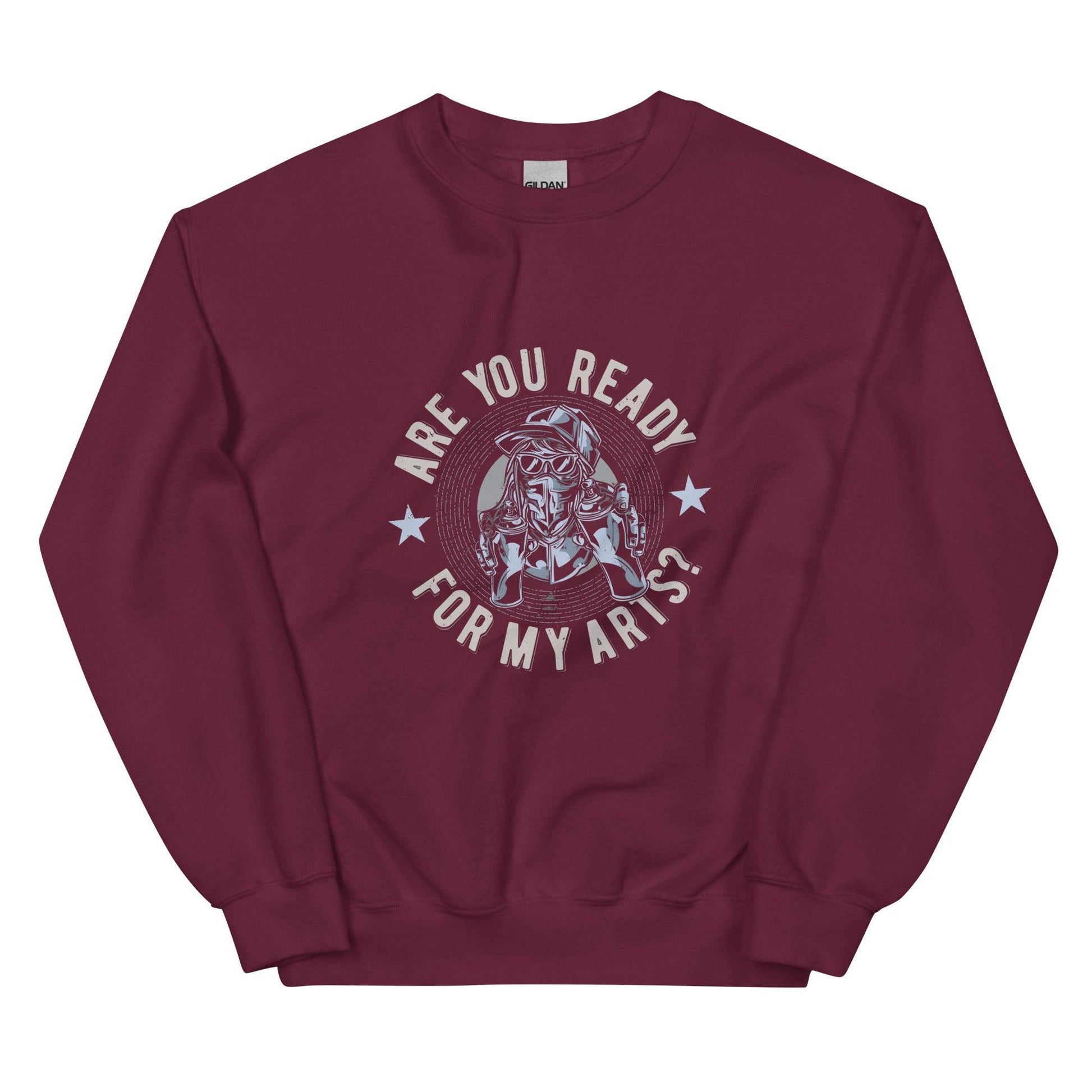 Sweatshirt "Are You Ready For My Arts" - Koolmi